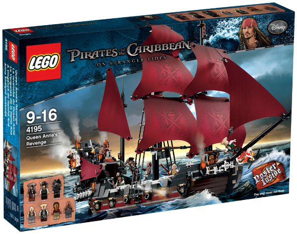 Конструктор LEGO Pirates of the Caribbean 4195 Месть королевы Анны U